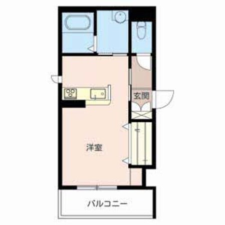 手柄駅 徒歩5分 2階の物件間取画像